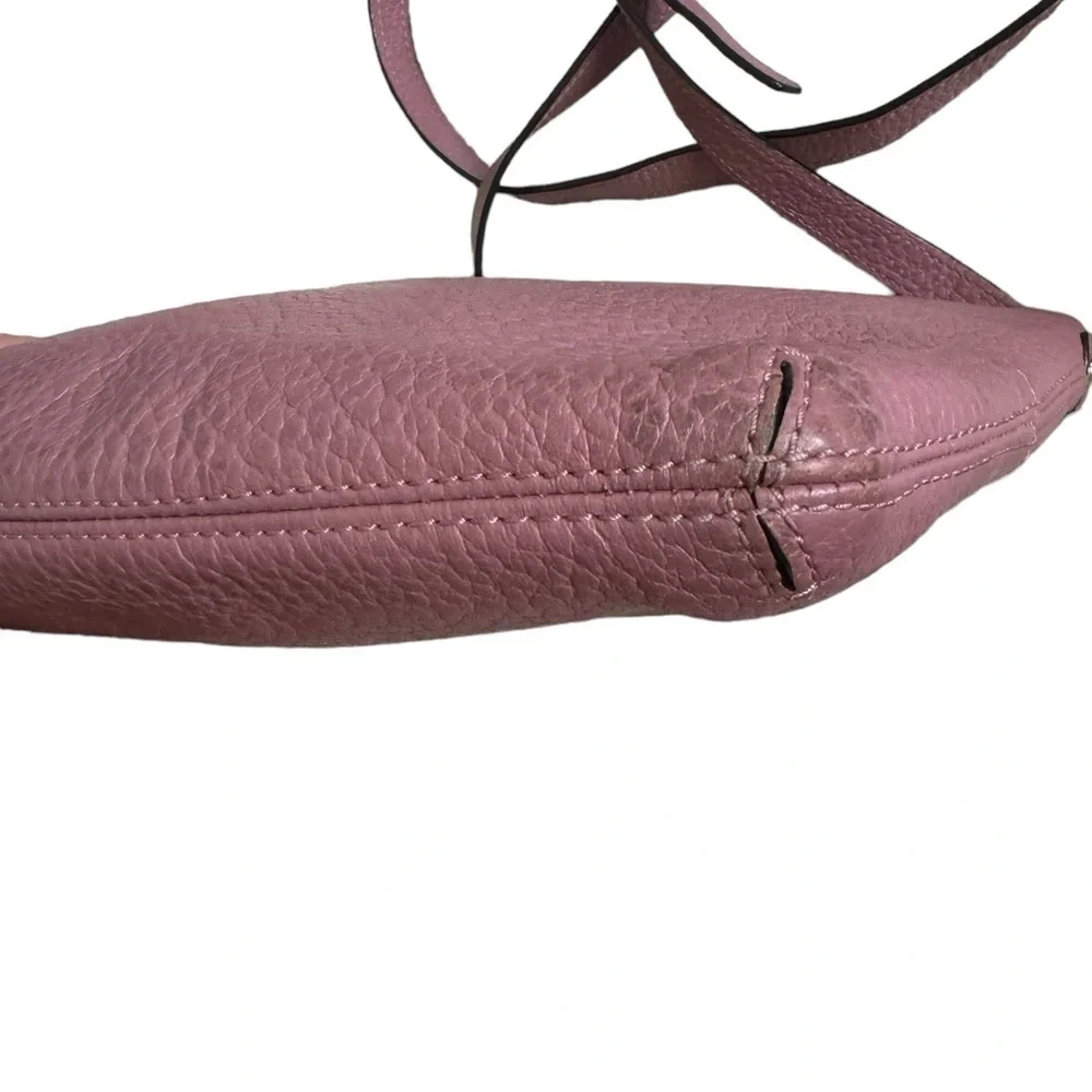 Kate Spade Women's Bay Street Lavender Leather Crossbody Handbag Purse